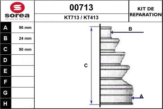 SNRA 00713 - Маншон, полуоска vvparts.bg