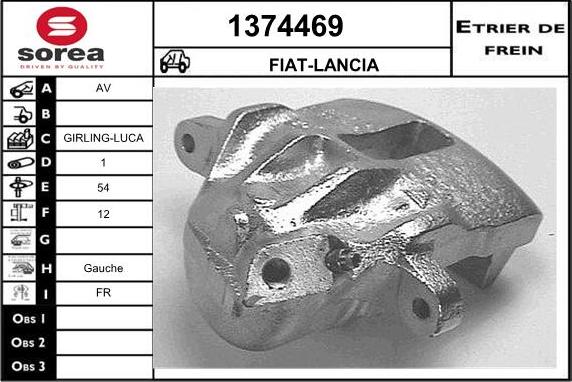 SNRA 1374469 - Спирачен апарат vvparts.bg