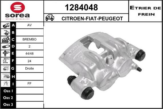 SNRA 1284048 - Спирачен апарат vvparts.bg