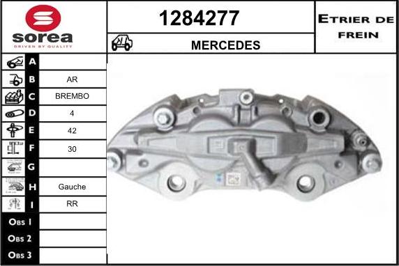 SNRA 1284277 - Спирачен апарат vvparts.bg