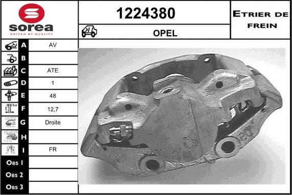 SNRA 1224380 - Спирачен апарат vvparts.bg