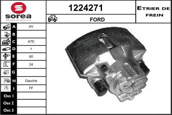 SNRA 1224271 - Спирачен апарат vvparts.bg