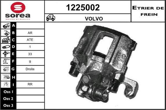 SNRA 1225002 - Спирачен апарат vvparts.bg