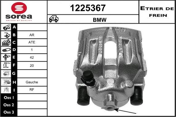 SNRA 1225367 - Спирачен апарат vvparts.bg