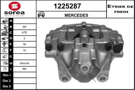 SNRA 1225287 - Спирачен апарат vvparts.bg