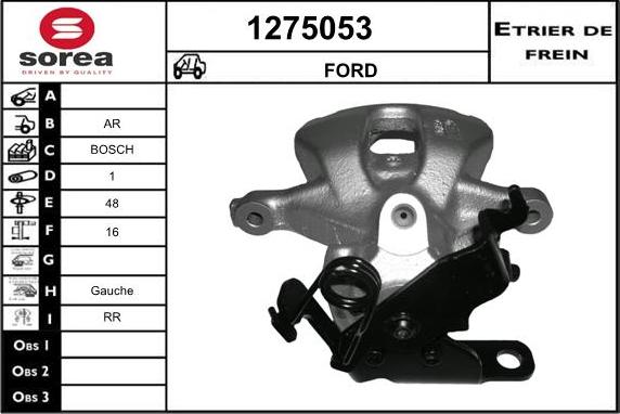 SNRA 1275053 - Спирачен апарат vvparts.bg