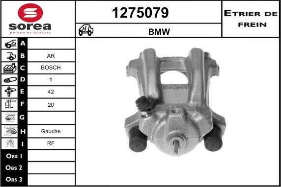 SNRA 1275079 - Спирачен апарат vvparts.bg