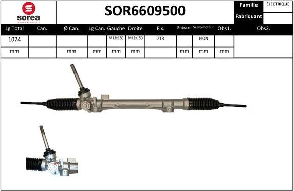 SNRA SOR6609500 - Кормилна кутия vvparts.bg