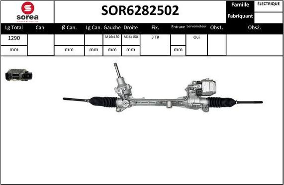 SNRA SOR6282502 - Кормилна кутия vvparts.bg