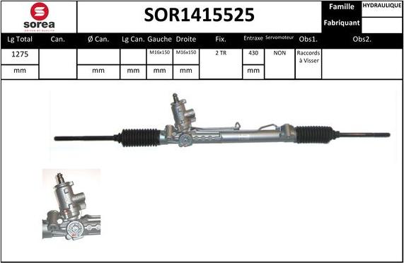SNRA SOR1415525 - Кормилна кутия vvparts.bg