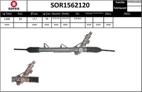 SNRA SOR1562120 - Кормилна кутия vvparts.bg