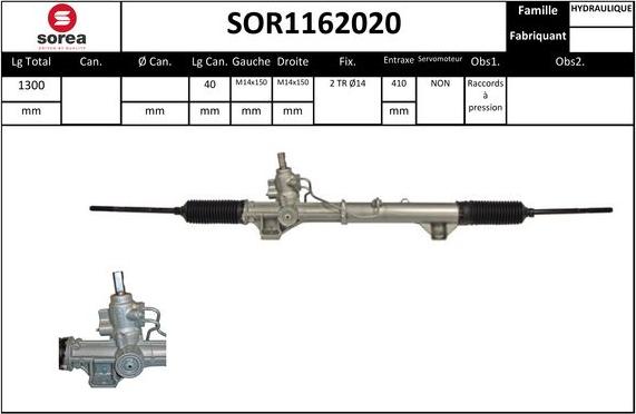 SNRA SOR1162020 - Кормилна кутия vvparts.bg