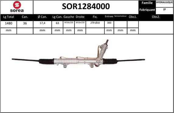 SNRA SOR1284000 - Кормилна кутия vvparts.bg