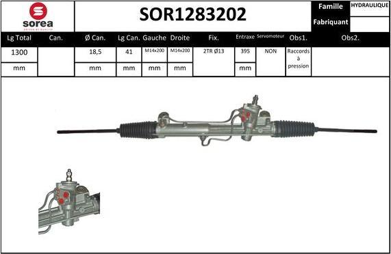 SNRA SOR1283202 - Кормилна кутия vvparts.bg