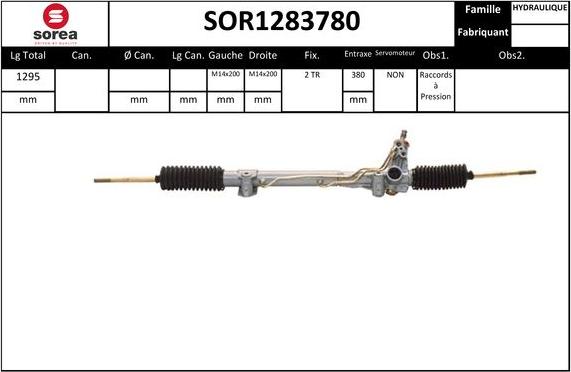 SNRA SOR1283780 - Кормилна кутия vvparts.bg