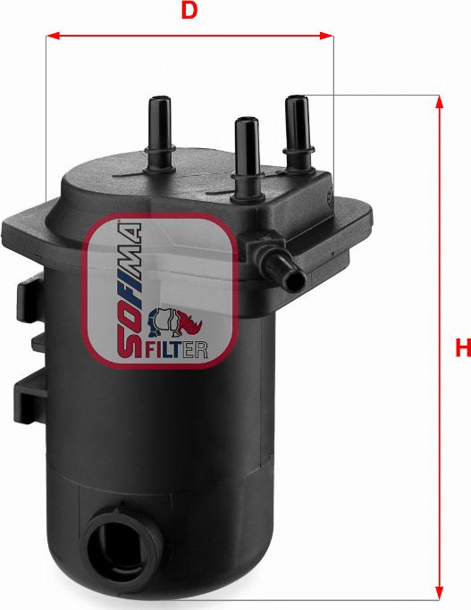 Sofima S 9030 NR - Горивен филтър vvparts.bg