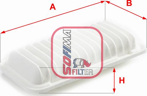 Sofima S 9102 A - Въздушен филтър vvparts.bg