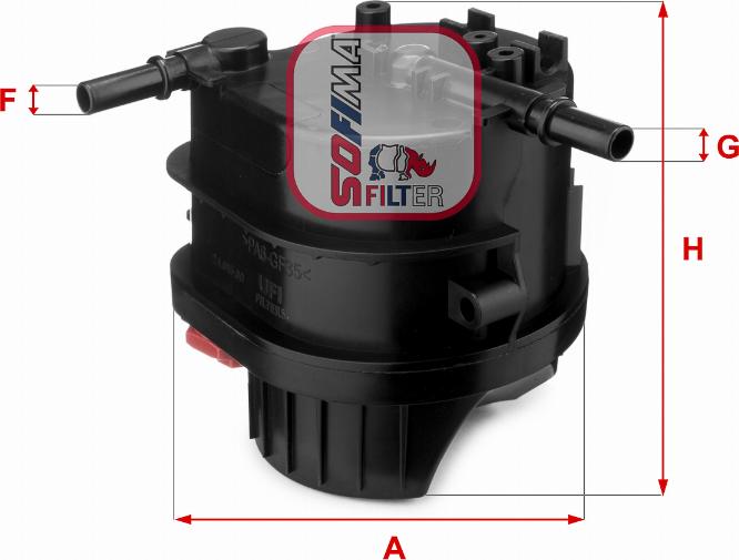 Sofima S 4015 NR - Горивен филтър vvparts.bg