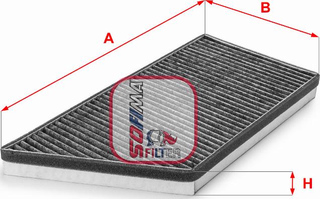 Sofima S 4194 CA - Филтър купе (поленов филтър) vvparts.bg