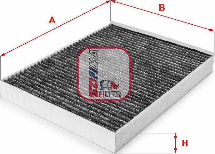 Sofima S 4148 CA - Филтър купе (поленов филтър) vvparts.bg