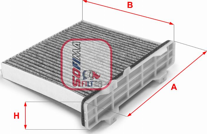 Sofima S 4147 CA - Филтър купе (поленов филтър) vvparts.bg