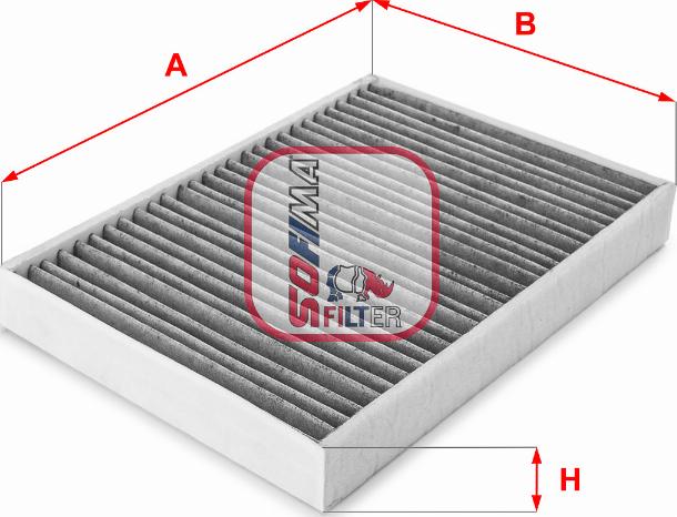 Sofima S 4159 CA - Филтър купе (поленов филтър) vvparts.bg