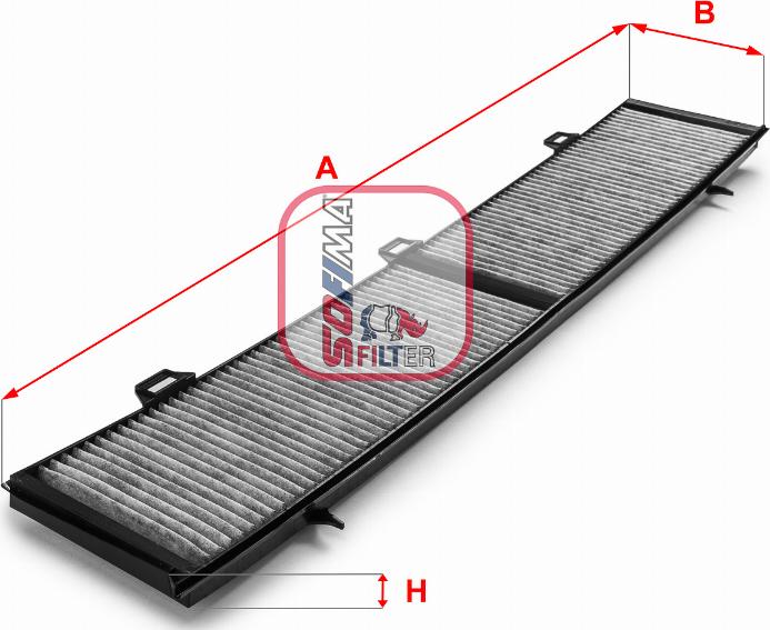 Sofima S 4154 CA - Филтър купе (поленов филтър) vvparts.bg