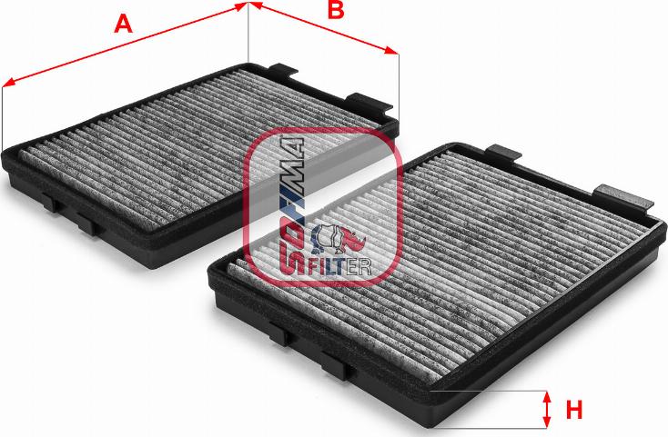 Sofima S 4108 CA - Филтър купе (поленов филтър) vvparts.bg