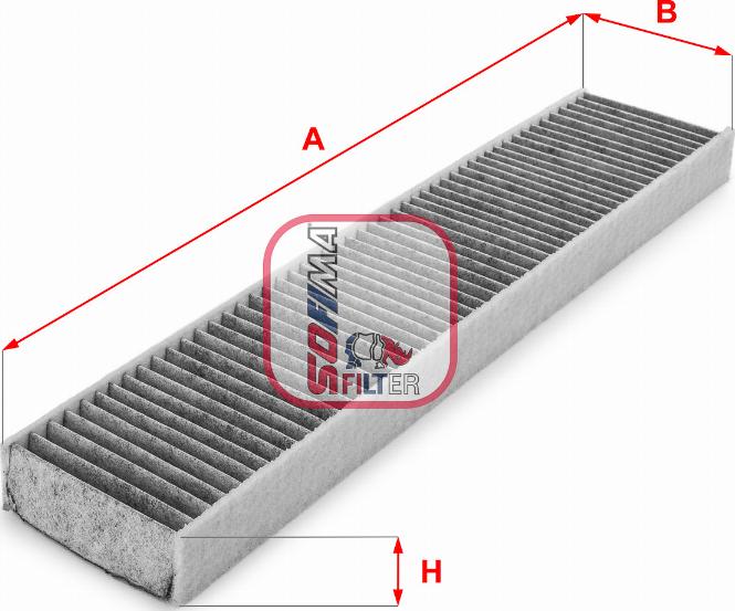 Sofima S 4119 CA - Филтър купе (поленов филтър) vvparts.bg