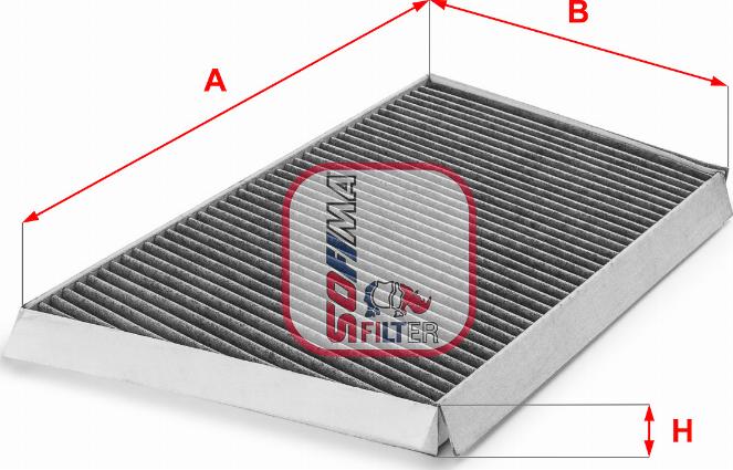 Sofima S 4131 CA - Филтър купе (поленов филтър) vvparts.bg