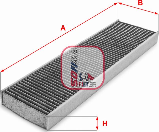 Sofima S 4175 CA - Филтър купе (поленов филтър) vvparts.bg