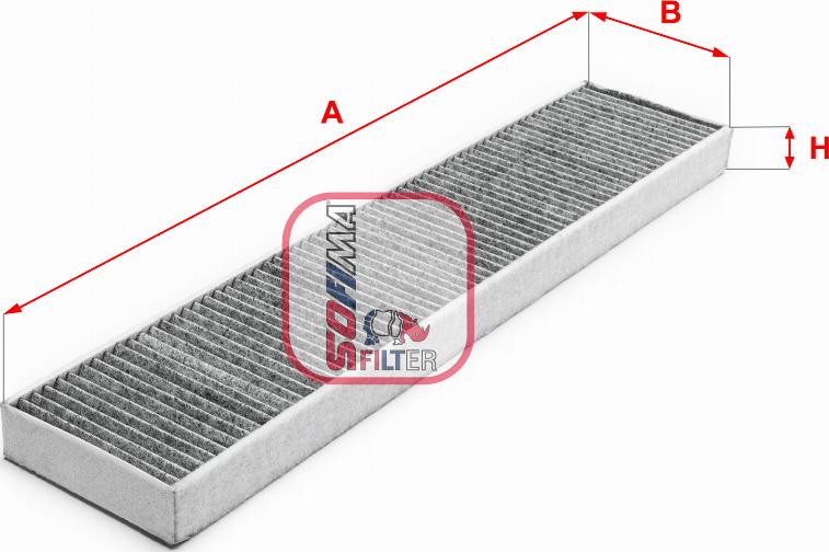 Sofima S 4317 CA - Филтър купе (поленов филтър) vvparts.bg