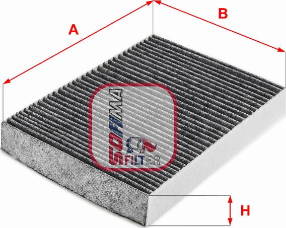 Sofima S 4249 CA - Филтър купе (поленов филтър) vvparts.bg