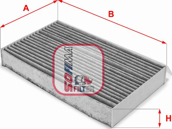 Sofima S 4217 CA - Филтър купе (поленов филтър) vvparts.bg