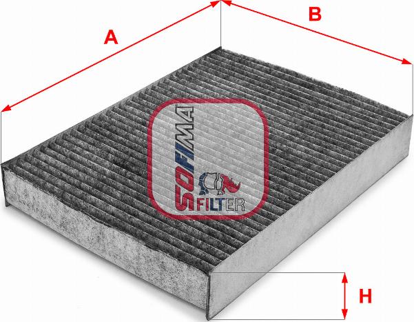 Sofima S 4234 CA - Филтър купе (поленов филтър) vvparts.bg