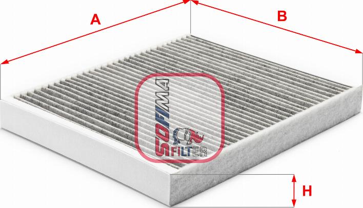 Sofima S 4230 CA - Филтър купе (поленов филтър) vvparts.bg