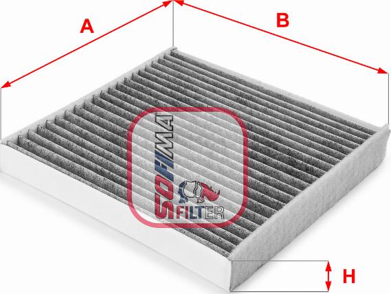 Sofima S 4223 CA - Филтър купе (поленов филтър) vvparts.bg