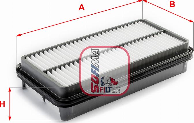 Sofima S 5560 A - Въздушен филтър vvparts.bg