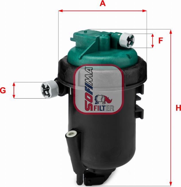 Sofima S 5181 GC - Горивен филтър vvparts.bg