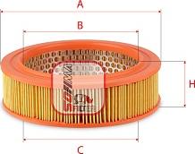 Sofima S 6560 A - Въздушен филтър vvparts.bg