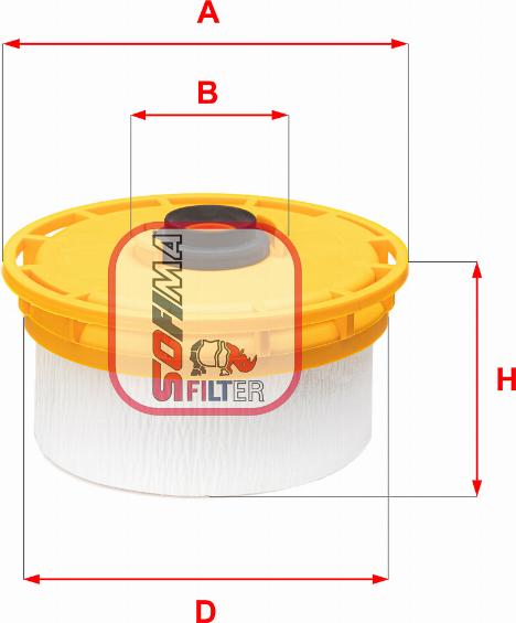 Sofima S 6138 NE - Горивен филтър vvparts.bg
