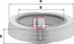 Sofima S 3094 A - Въздушен филтър vvparts.bg