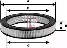 Sofima S 1290 A - Въздушен филтър vvparts.bg