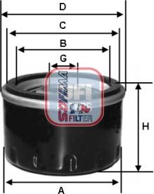 Sofima S 3650 R - Маслен филтър vvparts.bg