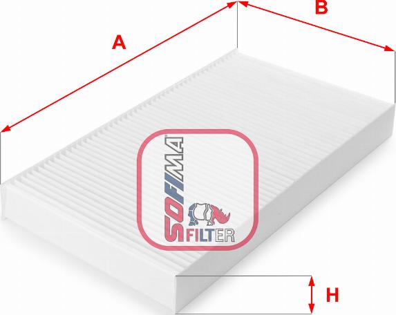 Sofima S 3023 C - Филтър купе (поленов филтър) vvparts.bg