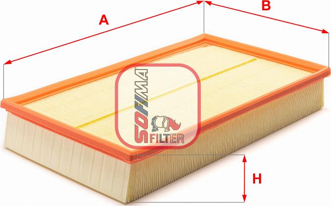 Sofima S 3140 A - Въздушен филтър vvparts.bg