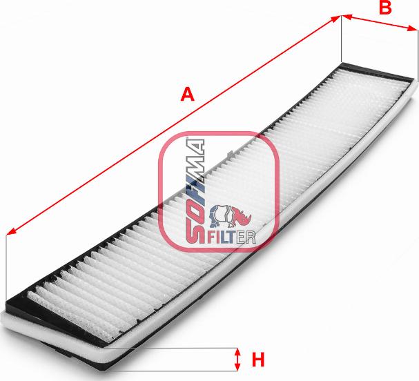 Sofima S 3158 C - Филтър купе (поленов филтър) vvparts.bg