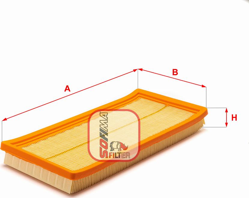 Sofima S 3339 A - Въздушен филтър vvparts.bg