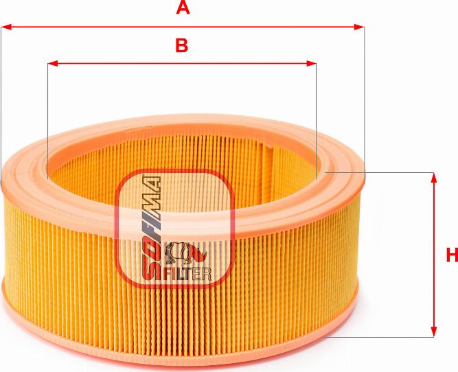 Sofima S 3330 A - Въздушен филтър vvparts.bg