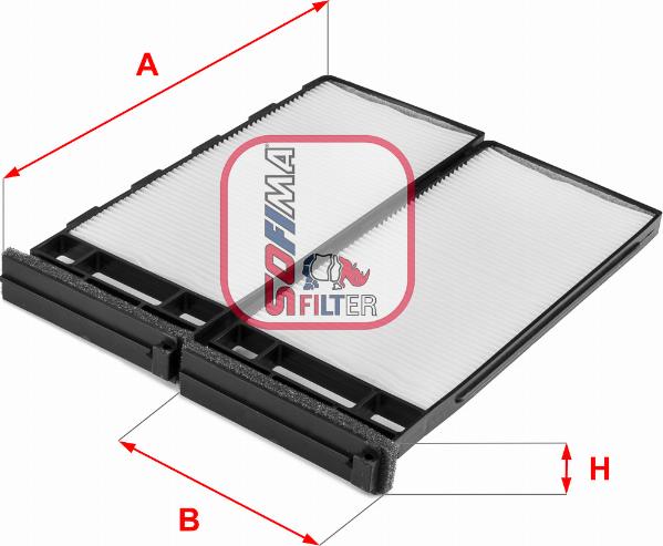 Sofima S 3258 C - Филтър купе (поленов филтър) vvparts.bg